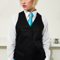 kamizelka dla kelnerek czarna