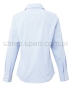 koszula kelnerska w kratkę pr320, pw320, premier, niebiesko biała, pepitka, tył koszuli