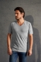 koszulka szara, Heather, t-shirt w serek, gastronomia