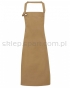 piaskowy, khaki,  fartuch kucharski, premier pr130, bawełniany, 100% bawełna