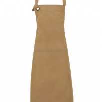 piaskowy, khaki,  fartuch kucharski, premier pr130, bawełniany, 100% bawełna