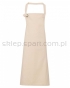 beżowy , natural , fartuch kucharski, premier pr130, bawełniany, 