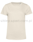 T-Shirt Damski Organic E150 BCTW02B, kremowy