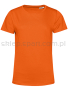 T-Shirt Damski Organic E150 BCTW02B, ponmarańczowy
