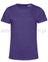 T-Shirt Damski Organic E150 BCTW02B, fioletowy