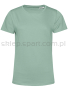 T-Shirt Damski Organic E150 BCTW02B, szałwiowy, oliwkowy