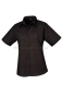 czarna koszula kelnerska damska z krótkim rękawem Premier PR302