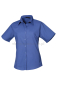 niebieska royal blue koszula kelnerska damska z krótkim rękawem Premier PR302