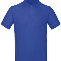 Koszulka polo męska Organiczna B&C BCPM430 niebieska
