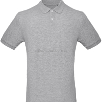 Koszulka polo męska Organiczna B&C BCPM430 szara
