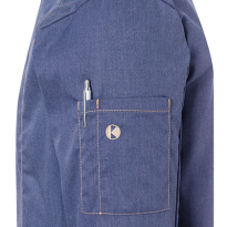 kitel kucharski dżinsowy rękaw