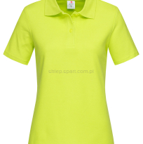Koszulka POLO damska ST3100,  jasna limonka, limonkowy, Bright Lime