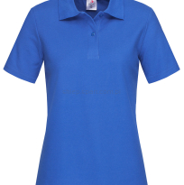 Koszulka POLO damska ST3100, niebieski królewski, Bright Royal