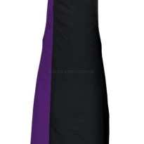 Fartuch Duo kontrastowy pas DS8572 apron fioletowy