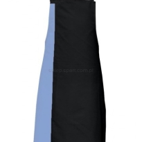 Fartuch Duo kontrastowy pas DS8572 apron niebieski jasny, błękitny