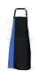 Fartuch Duo kontrastowy pas DS8572 apron niebieski 