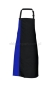 Fartuch Duo kontrastowy pas DS8572 apron niebieski królewski