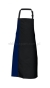 Fartuch Duo kontrastowy pas DS8572 apron granatowy