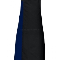Fartuch Duo kontrastowy pas DS8572 apron granatowy