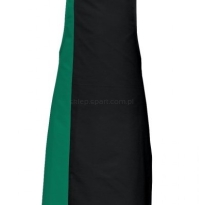Fartuch Duo kontrastowy pas DS8572 apron szmaragdowy