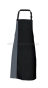 Fartuch Duo kontrastowy pas DS8572 apron ciemny szary, grafitowy