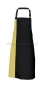 Fartuch Duo kontrastowy pas DS8572 apron cytrynowy