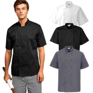 Essential Short Sleeve Chef´s Jacket 