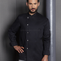 Bluza kucharska KARLOWSKY LARS czarna - 6