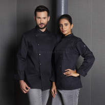 Bluza kucharska KARLOWSKY LARS czarna - 7