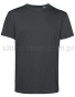 T-Shirt Meski Organic E150, stalowy, grafitowy