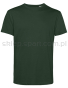 T-Shirt Meski Organic E150, zielony butelkowy