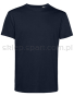 T-Shirt Meski Organic E150, ciemny niebieski, granatowy