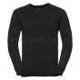 Men`s V-Neck Knitted Pullover, Z710 czarny