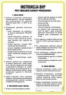 Instrukcja BHP pomieszczeniach piekarni